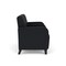Lesro Siena Lounge Reception 2 Seat Tandem Seating, Black, MD Black Upholstery SN2103 - alternate 2